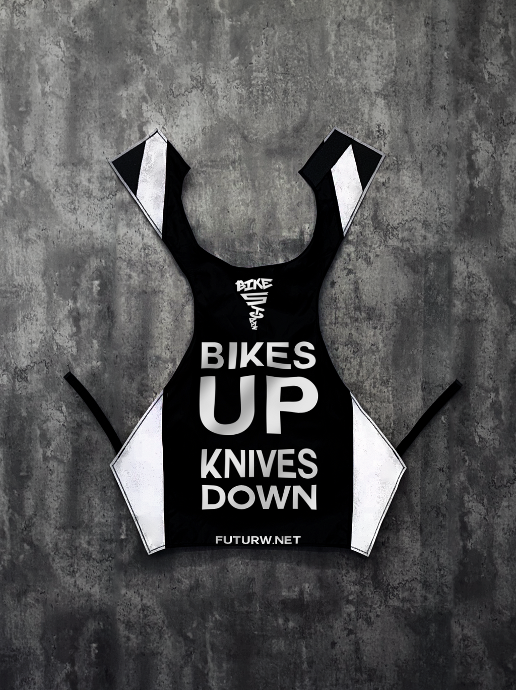 Bikes Up Knives Down l Stealth Black