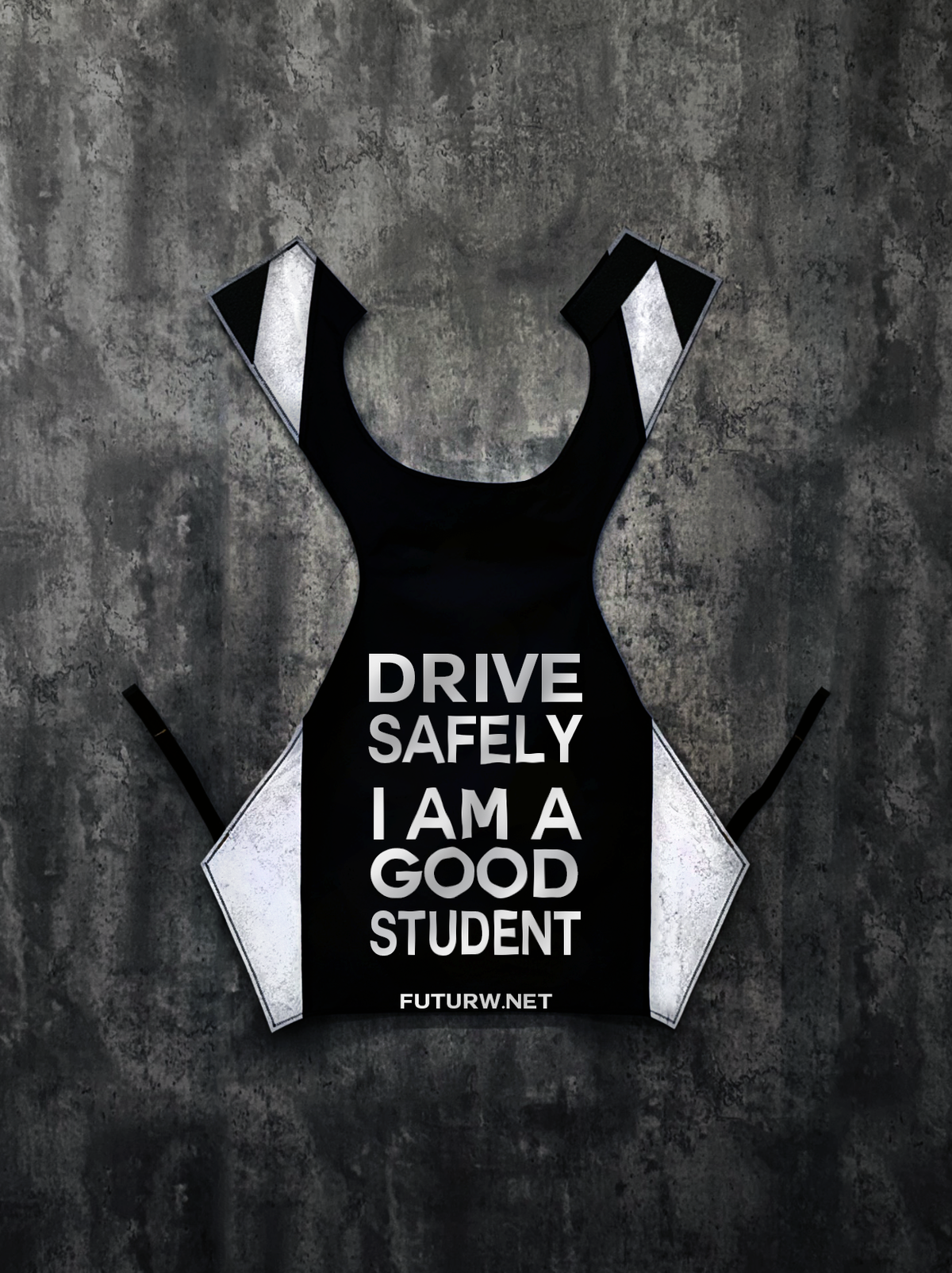 Drive Safely I Am A Good Student l Denim Blue