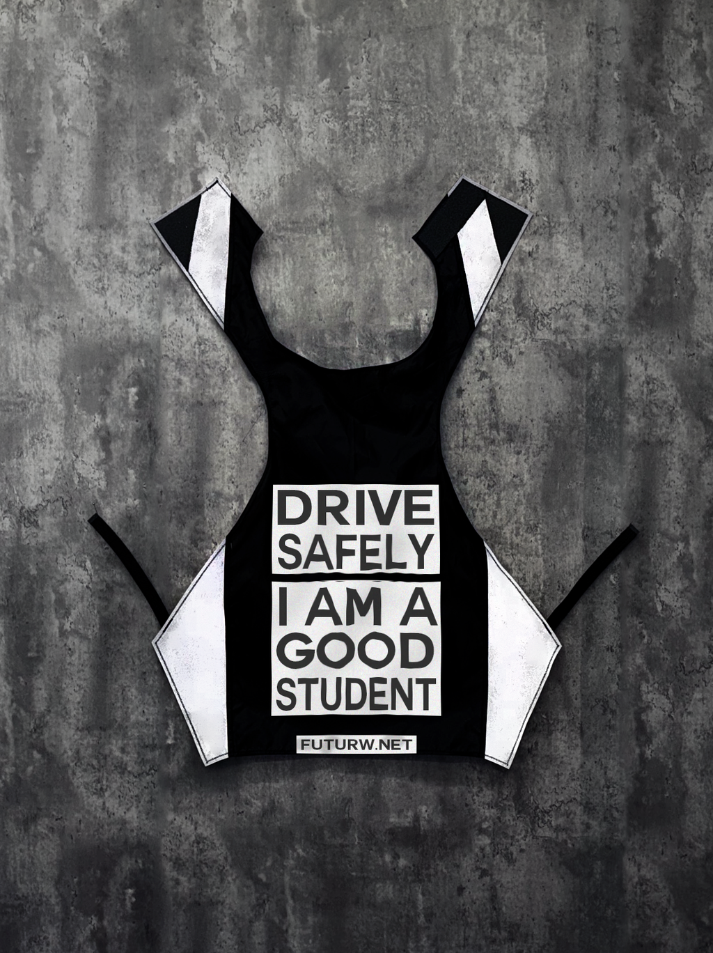 Drive Safely I Am A Good Student l Stealth Black l Inverted
