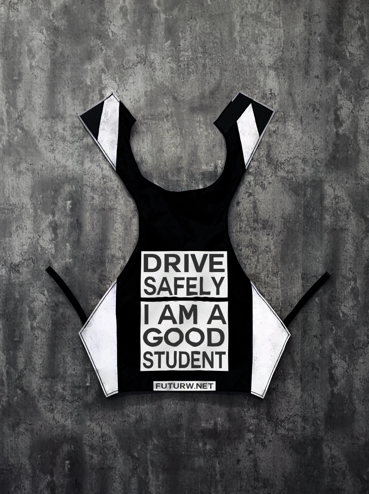 Drive Safely I Am A Good Student l Stealth Black l Inverted