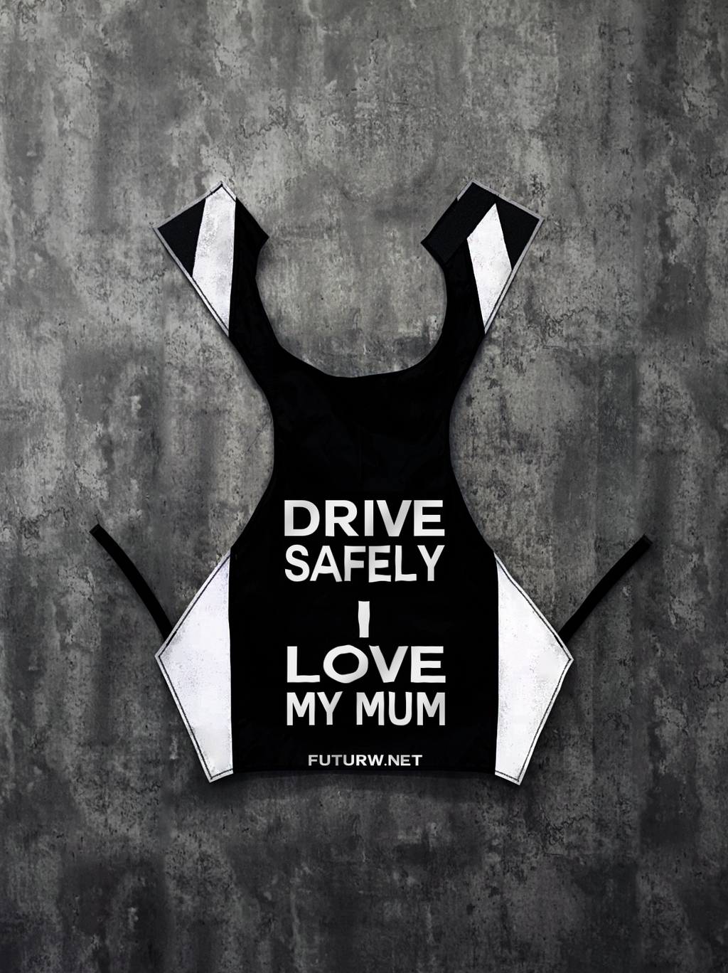 Drive Safely I Love My Mum l Stealth Black